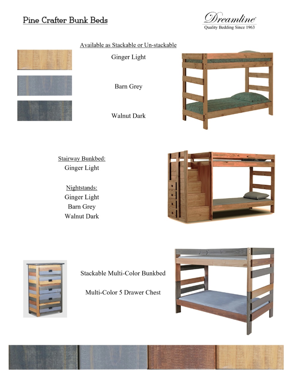 Bunk Beds, Unstackable Bunk Beds